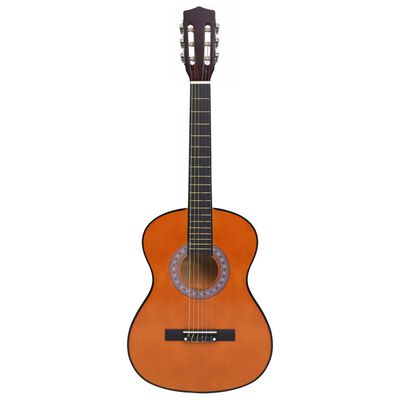 vidaXL 8-tlg. Klassikgitarren-Set für Anfänger 3/4 36"