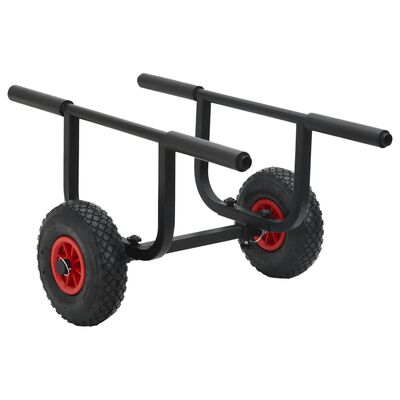 vidaXL Kajak-Trolley 90 kg Aluminium