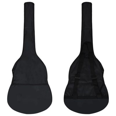 vidaXL 8-tlg. Klassikgitarren-Set für Anfänger Schwarz 1/2 34"