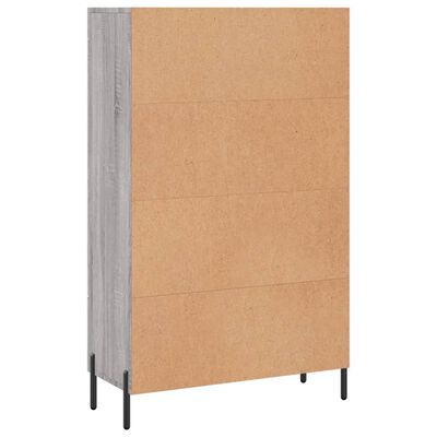 vidaXL Highboard Grau Sonoma 69,5x31x115 cm Holzwerkstoff