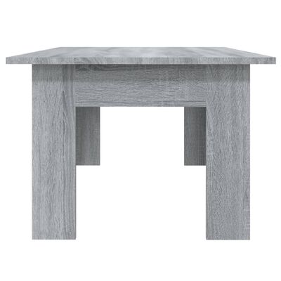 vidaXL Couchtisch Grau Sonoma 100x60x42 cm Holzwerkstoff