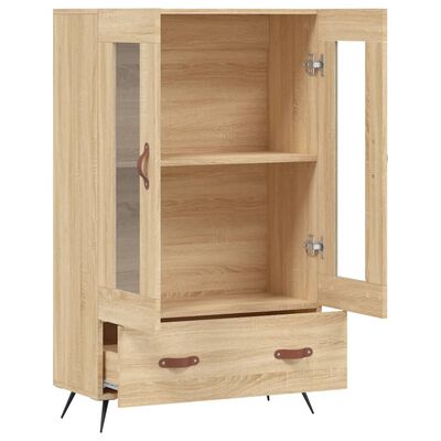 vidaXL Highboard Sonoma-Eiche 69,5x31x115 cm Holzwerkstoff