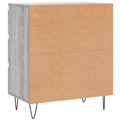 vidaXL Sideboard Grau Sonoma 60x35x70 cm Holzwerkstoff