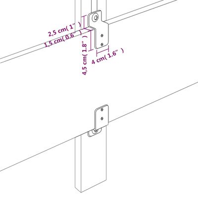 vidaXL Boxspringbett mit Matratze Hellgrau 90x200 cm Samt