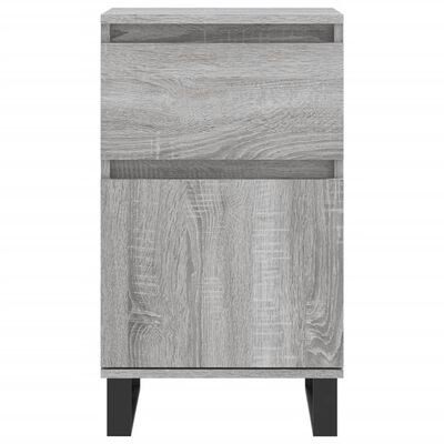 vidaXL Sideboard Grau Sonoma 40x35x70 cm Holzwerkstoff