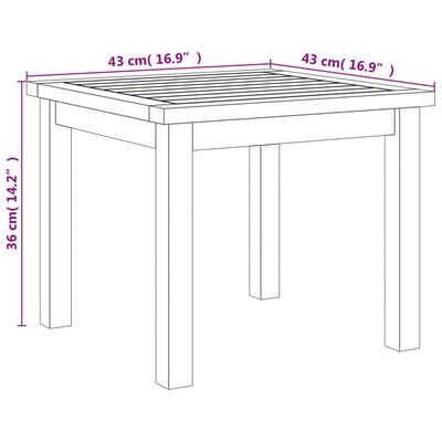 vidaXL 3-tlg. Bistro-Set Grau Poly Rattan und Akazienholz