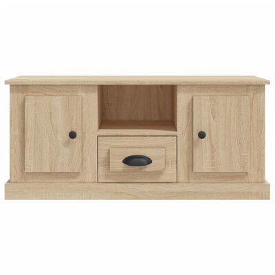 vidaXL TV-Schrank Sonoma-Eiche 100x35,5x45 cm Holzwerkstoff