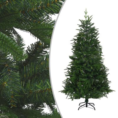 vidaXL Künstlicher Weihnachtsbaum mit Beleuchtung 180 cm Grün PVC & PE