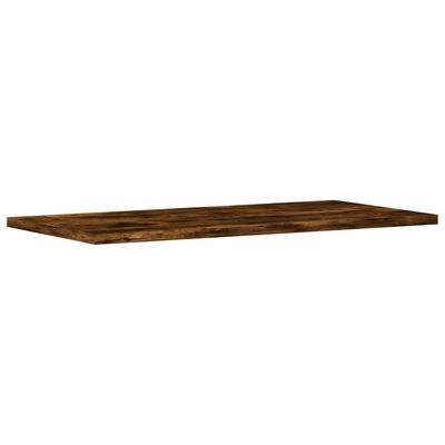 vidaXL Wandregale 4 Stk. Räuchereiche 60x20x1,5 cm Holzwerkstoff