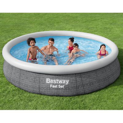 Bestway Swimmingpool Set Rund 366x76 cm