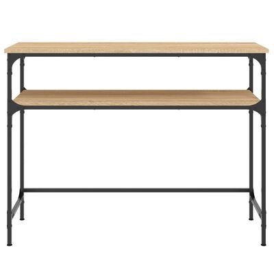 vidaXL Konsolentisch Sonoma-Eiche 100x35,5x75 cm Holzwerkstoff