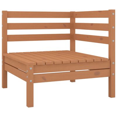 vidaXL 6-tlg. Garten-Lounge-Set Honigbraun Massivholz Kiefer