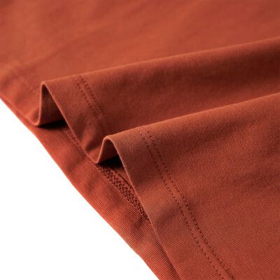 Kinder-Langarmshirt Cognac 128