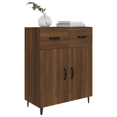 vidaXL Sideboard Braun Eichen-Optik 69,5x34x90 cm Holzwerkstoff