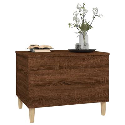 vidaXL Couchtisch Braun Eichen-Optik 60x44,5x45 cm Holzwerkstoff