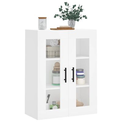 vidaXL Wandschrank Weiß 69,5x34x90 cm