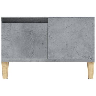 vidaXL Couchtisch Betongrau 55x55x36,5 cm Holzwerkstoff