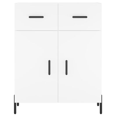 vidaXL Highboard Weiß 69,5x34x180 cm Holzwerkstoff