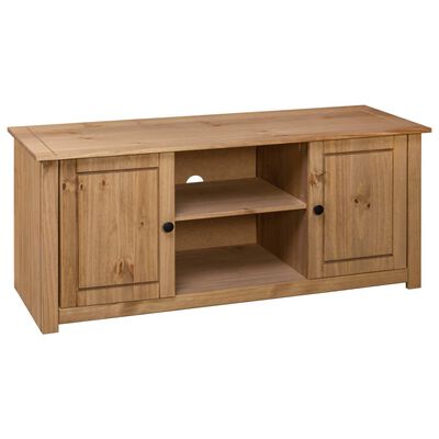 vidaXL TV-Schrank 120 x 40 x 50 cm Massivholz Panama-Kiefer