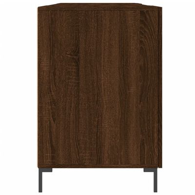 vidaXL Schreibtisch Braun Eichen-Optik 140x50x75 cm Holzwerkstoff