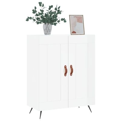 vidaXL Sideboard Hochglanz-Weiß 69,5x34x90 cm Holzwerkstoff