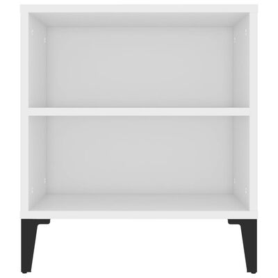 vidaXL TV-Schrank Weiß 102x44,5x50 cm Holzwerkstoff