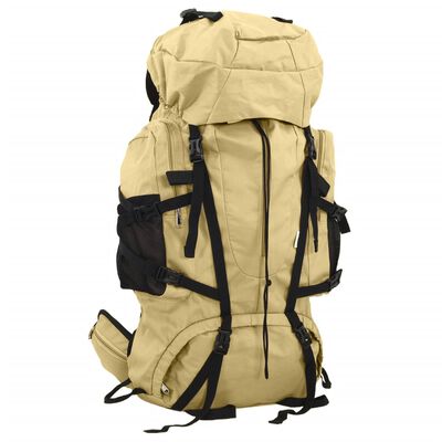 vidaXL Wanderrucksack Khaki 60 L Oxford-Gewebe