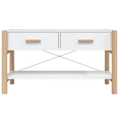 vidaXL TV-Schrank Weiß 82x38x45 cm Holzwerkstoff