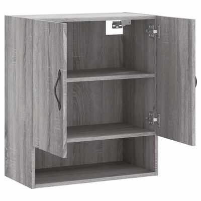 vidaXL Wandschrank Grau Sonoma 60x31x70 cm Holzwerkstoff