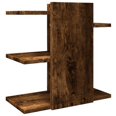 vidaXL Schreibtisch-Organizer Räuchereiche 42x21,5x42 cm Holzwerkstoff