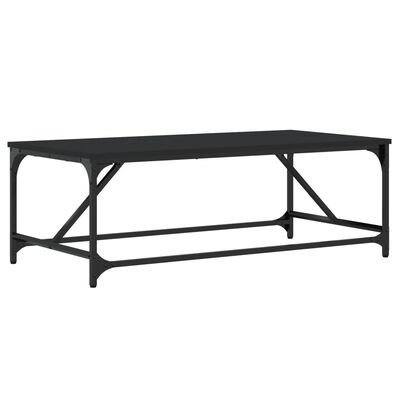 vidaXL Couchtisch Schwarz 100x50x35 cm Holzwerkstoff