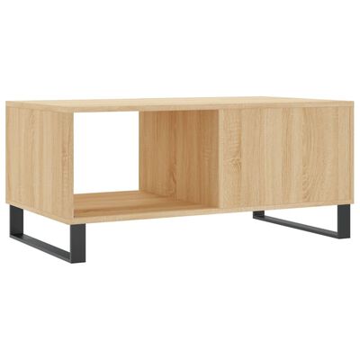 vidaXL Couchtisch Sonoma-Eiche 90x50x40 cm Holzwerkstoff