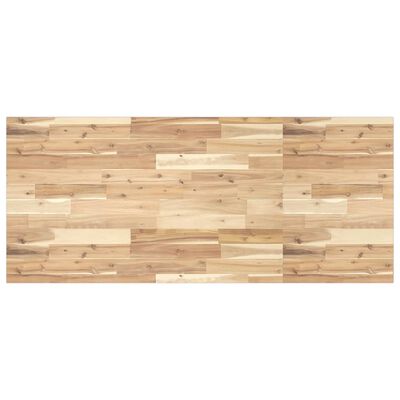 vidaXL Waschtischplatte Unbehandelt 140x60x2 cm Massivholz Akazie