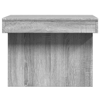 vidaXL Couchtisch Grau Sonoma 100x55x40 cm Holzwerkstoff