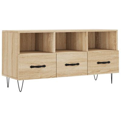 vidaXL TV-Schrank Sonoma-Eiche 102x36x50 cm Holzwerkstoff