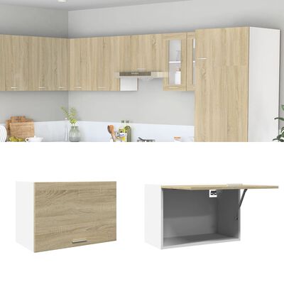 vidaXL Hängeschrank Sonoma-Eiche 60x31x40 cm Holzwerkstoff