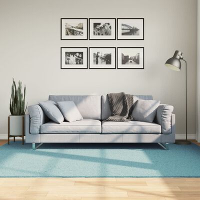 vidaXL Teppich OVIEDO Kurzflor Grün 160x230 cm