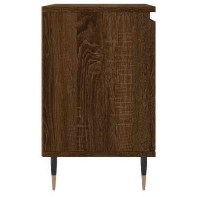 vidaXL Nachttisch Braun Eichen-Optik 40x30x50 cm Holzwerkstoff