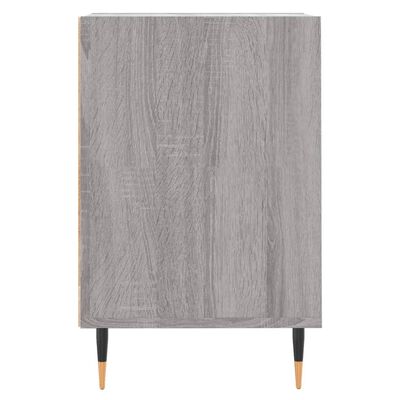 vidaXL TV-Schrank Grau Sonoma 100x35x55 cm Holzwerkstoff