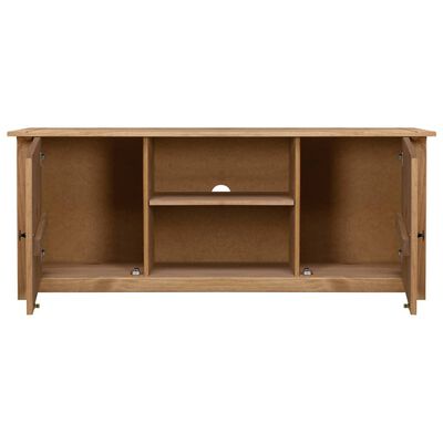 vidaXL TV-Schrank 120 x 40 x 50 cm Massivholz Panama-Kiefer