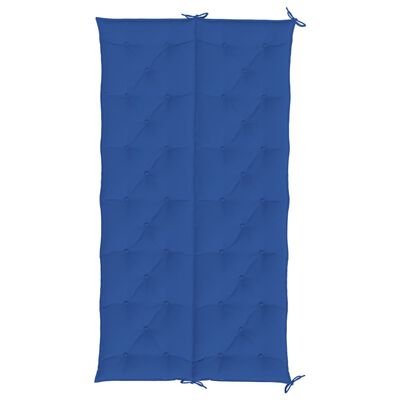 vidaXL Gartenbank-Auflage Blau 200x(50+50)x7 cm Oxford-Gewebe