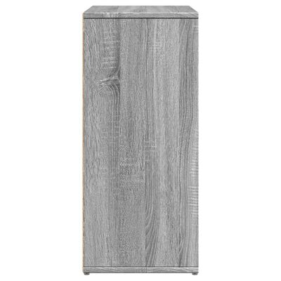 vidaXL Sideboards 2 Stk. Grau Sonoma-Eiche 60x31x70 cm Holzwerkstoff