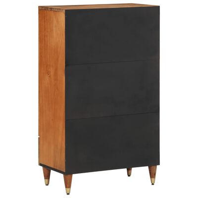 vidaXL Highboard 60x33x100 cm Massivholz Mango