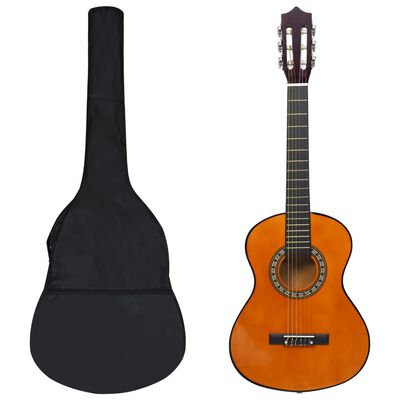 vidaXL 8-tlg. Klassische Gitarre Set für Anfänger 1/2 34"