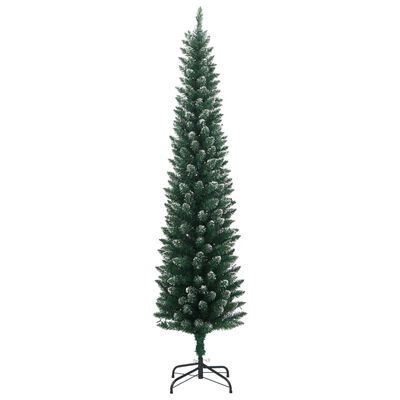 vidaXL Künstlicher Weihnachtsbaum Schlank 150 LEDs 120 cm