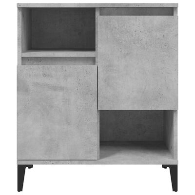 vidaXL Sideboards 3 Stk. Betongrau 60x35x70 cm Holzwerkstoff