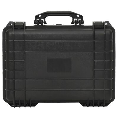 vidaXL Flugkoffer Tragbar Schwarz 47x36x18 cm PP