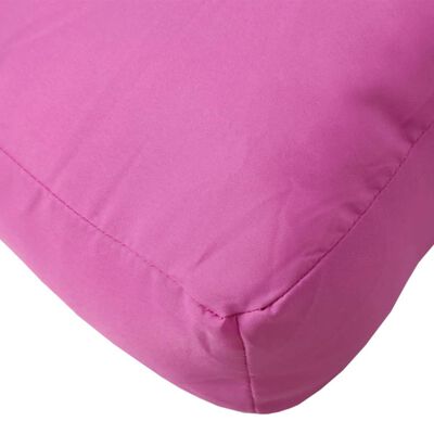 vidaXL Palettenkissen 3 Stk. Rosa Oxford-Stoff