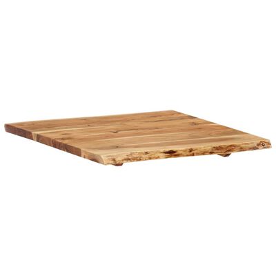 vidaXL Tischplatte Massivholz Akazie 58x(50-60)x2,5 cm