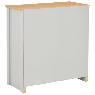 vidaXL Sideboard Grau vidaXL Sideboard Grau 79 x 35 x 81 cm